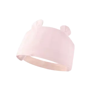 Spring/Fall Baby Hat for Newborns - Unisex Bonnet with Open Crown Design Bone-Free Breathable Soft-Top Protects Fontanelle