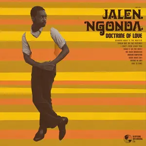 Jalen Ngonda - Doctrine of Love [Plaid Room Records Exclusive Clear with Orange and Yellow Splatter Vinyl] NEW Vinyl Record 823134308411