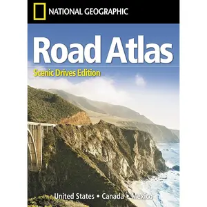 National Geographic Road Atlas 2026: Scenic Drives Edition [United States, Canada, Mexico] Paperback – June 1, 2025