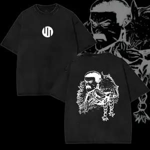 Thragg Invincible Universe Warrior Double Printed Vintage Washed Heavyweight Cotton T-Shirt Hoodie & Sweatshirt Unisex Casual Tee, TV show Top Trending Comic Tshirt trendy t-shirts comic tshirt ,graphic tee,vacation outfits men gifts dailywear