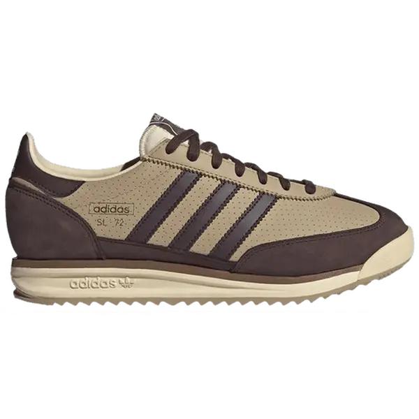 Adidas Men's SL 72 RS Sneakers, Retro Nylon Sporty Shoes with a Lightweight Lace-up Design and Classic Stripes, Breathable