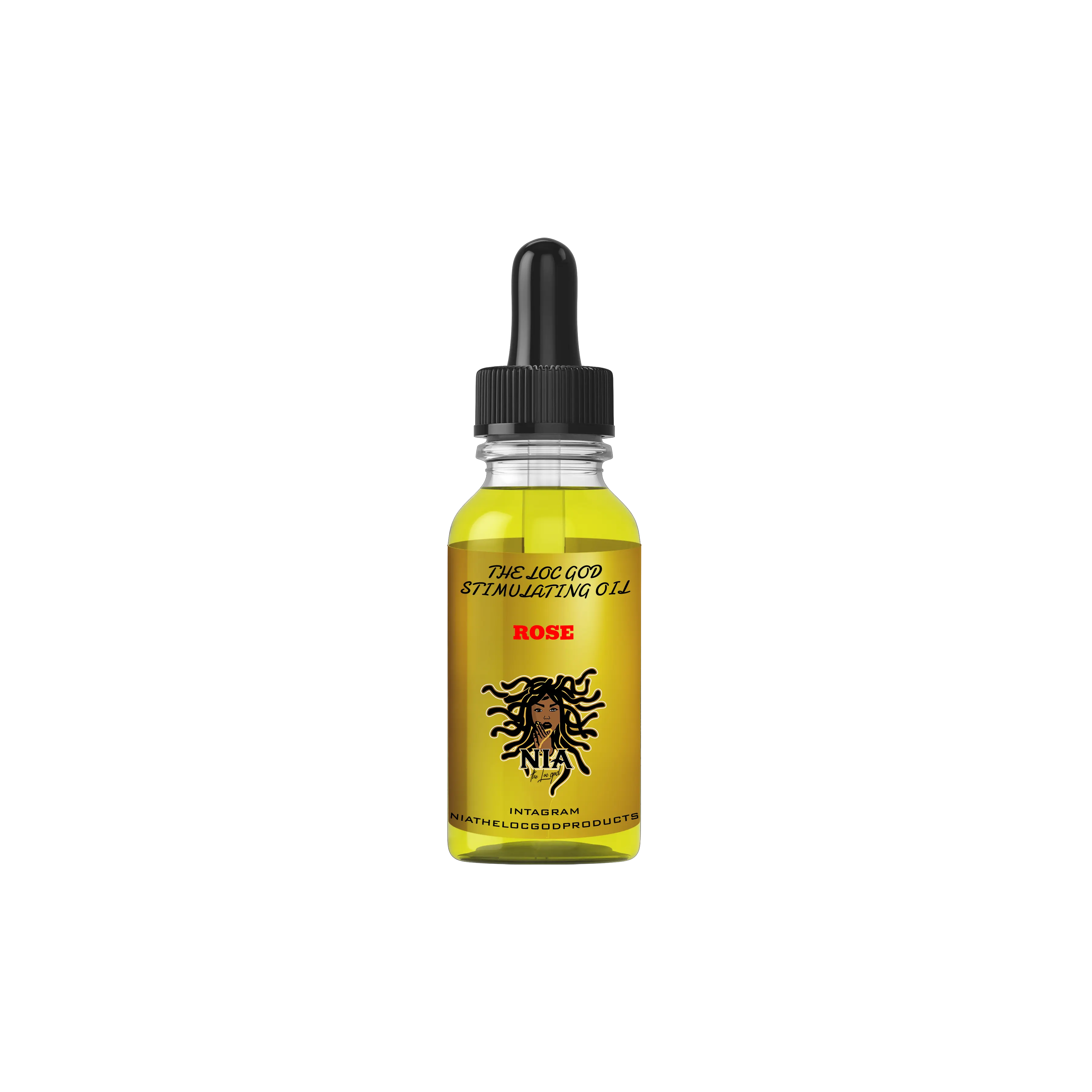Rose Stimulating Hair Oil for Locs