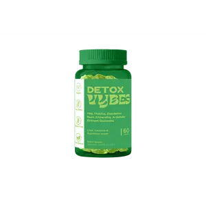 Vybes Detox Support Gummies – Daily Cleanse & Digestive Balance – 60 Gummies