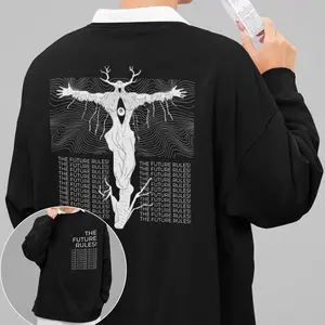 Unisex Anime Crewneck Sweatshirt The Future Rules