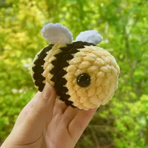 Baby Bee Crochet Amigurumi Plushie