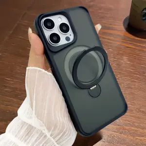 luxury 360 Rotating Stand iPhone Protective Case Cover Casing 16 15 14 13 12 11 Pro Max