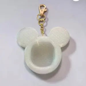 Magicband plus puck holder keychain in 3d printed