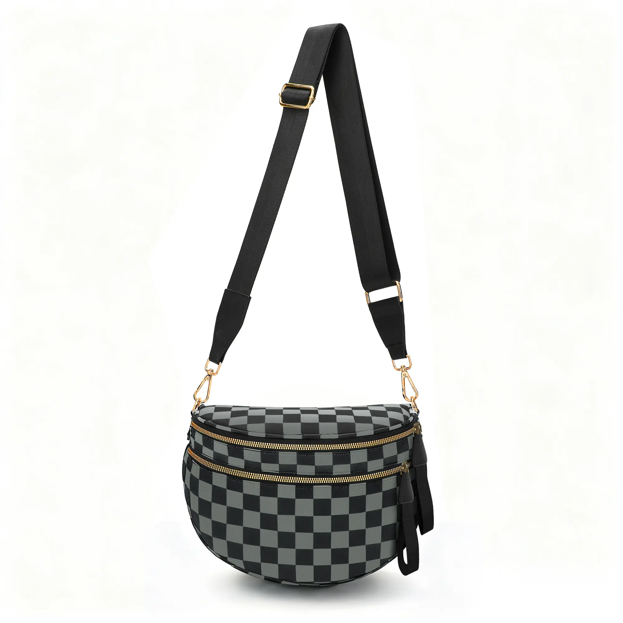 Dark grey checkered pattern