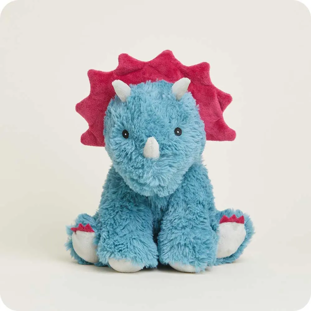 Triceratops Warmies - Heatable, Weighted, Chillable Triceratops Warmies - Heatable, Weighted, Chillable