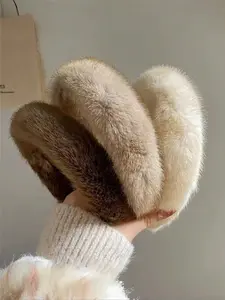 3pcs Plush Headbands for Women, Cozy Winter Hair Accessories, Soft Wide Headbands for Daily Wear & Spa, Elegant Bohemian Style Hairbands