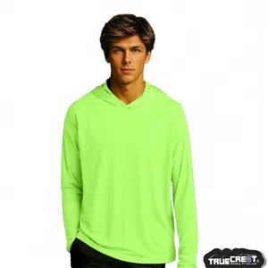 True Crest Safety T-Shirt High Visibility Long Sleeve for Men