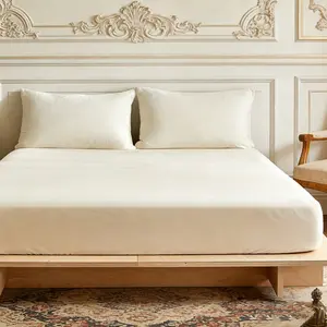 Cure Soft Plush Bedding Three-Piece Set, Soft Comfy Bedding, Smooth Airy Feel, Anti-Wrinkle Washable, Non-Slip Deep Fitted Sheets & Pillowcases