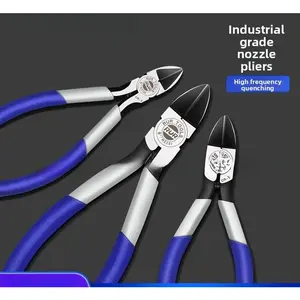 Non-slip Diagonal Cutting Pliers, Labor-saving Electronic Side Cutters Precision Nippers for Trimming Burrs Wire Cutting
