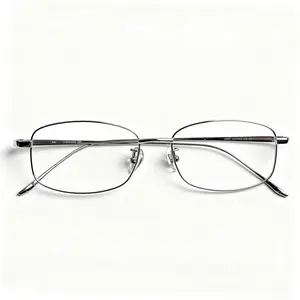 FIANPOR Pure Titanium Square Frame Glasses