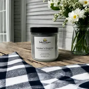 Marblelicious Smoker's Disguise Candle - Lavender and Jasmine Aroma