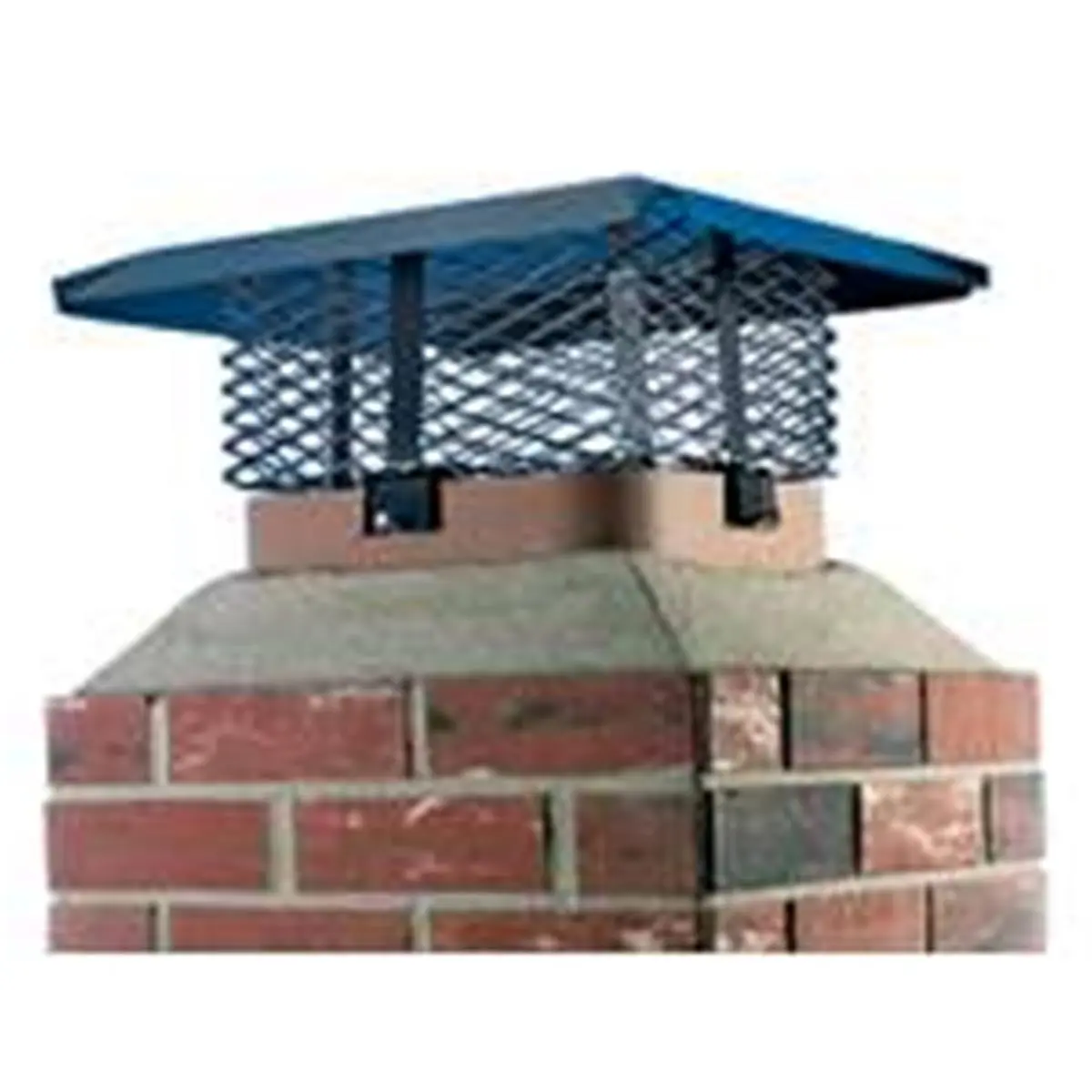 Hy-C SCADJ-S Adjustable Black Stainless Steel Metal Fireplace Chimney Cap, 19.4x19.37x8.15 in, 6.8 lbs, Protects Internal Fireplace & Chimney, Keeps Out Debris