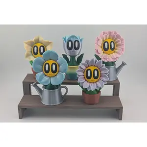 Whimsical Flower Friends – Full Display Set 🌼
