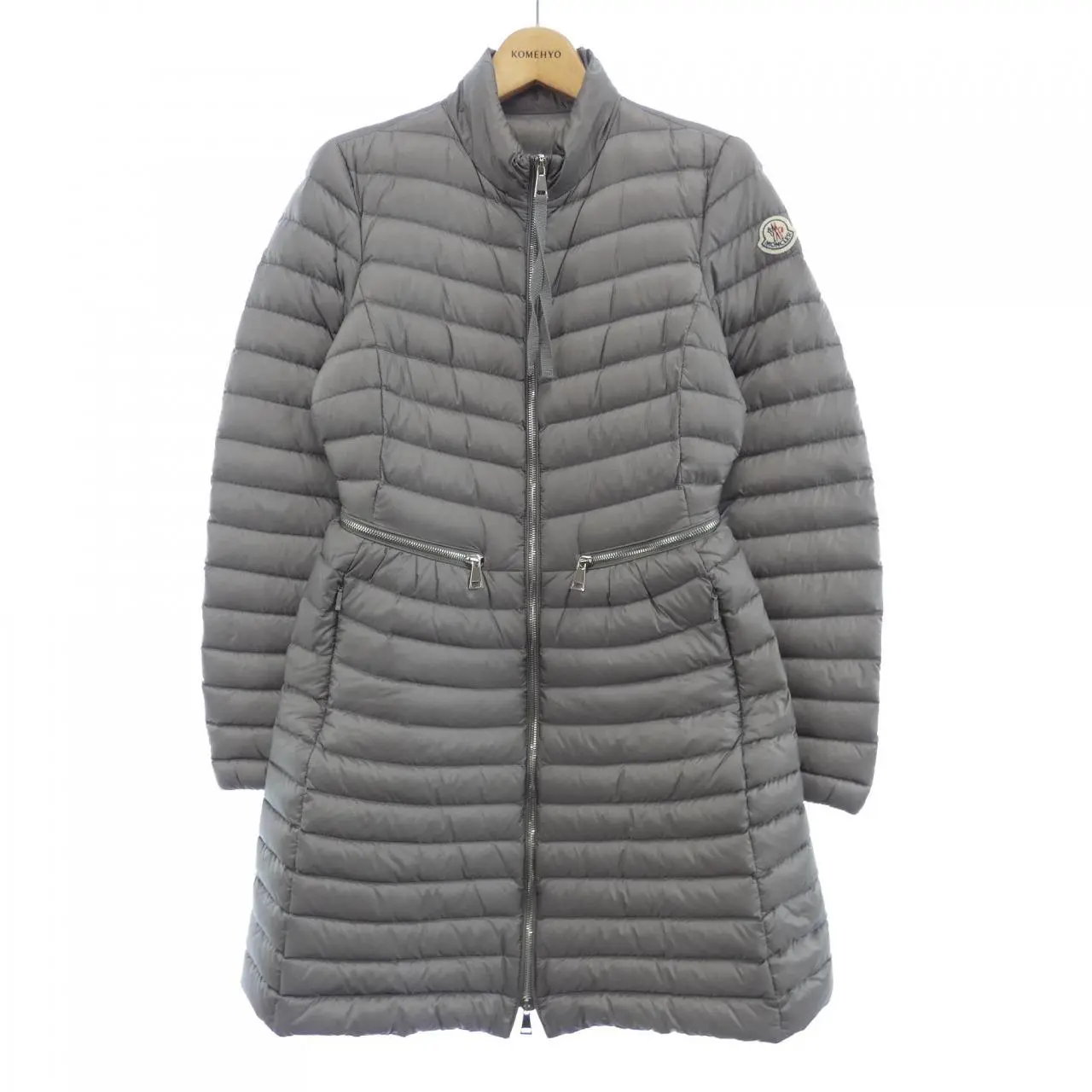 Pre-owned MONCLER Nylon Small Leather Goods AGATELON Down Coat