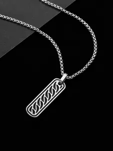Simple Stainless Steel Pendant Necklace, Fashion Jewelry for Party, Daily Clothing Decor, Trendy All-match & Exquisite Jewelry for Birthday Gift, Exquisite Chain Jewelry