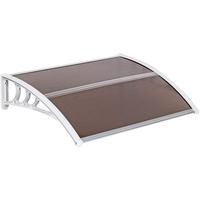 Brown plate white bracket