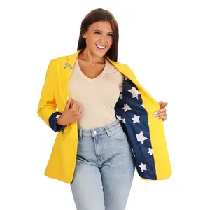 Women's Coraline Yellow Blazer