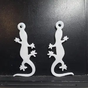 Lizard earrings