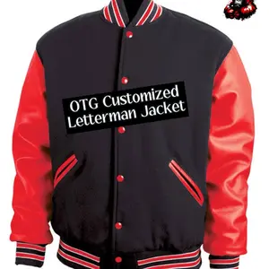 OTG Customized Letterman Jacket (Leather)