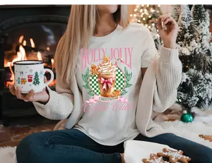 Holy Jolly Coffee Club DTF Transfer