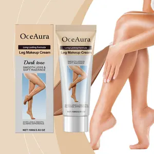 OceAura The Dark-Toned Leg Concealer Foundation Cream Is Natural And Even, Making The Leg Color Light And Not Sticky