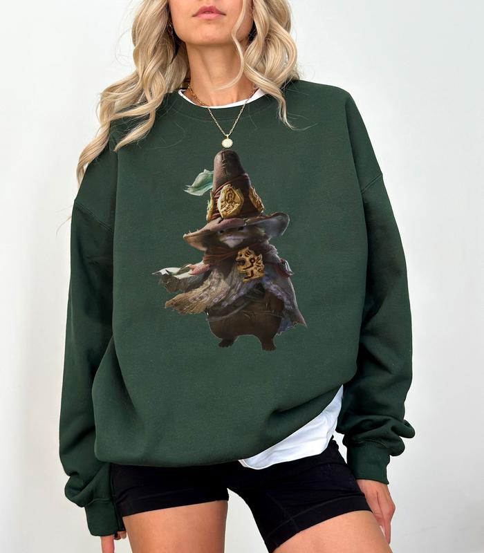 Rove WudWud Monster Hunter Wilds Shirt, Monster Hunter Wilds Vintage Graphic Tee, Fantasy Adventure Unisex Gift for Her, Video Game Shirt