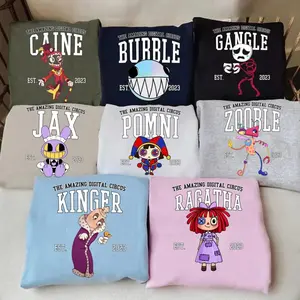 The Amazing Digital Circus T-shirt, TADC Fan Gift, Circus Characters Shirts, Circus Theme Tshirts, Anime Tshirts, Gift Birthday for Boy Girl
