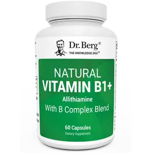 Natural Vitamin B1+ Allithiamine with B Complex Blend – 60 Capsules