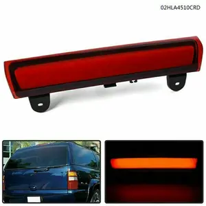 CROSSDESIGN Fit For 2000-06 Chevy Suburban GMC Tahoe Lens LED 3rd Third Brake Light Lamp