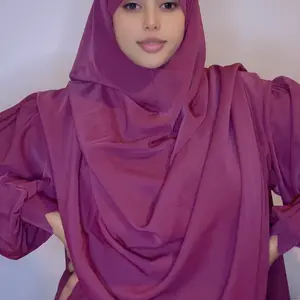 Dress and hijab matching