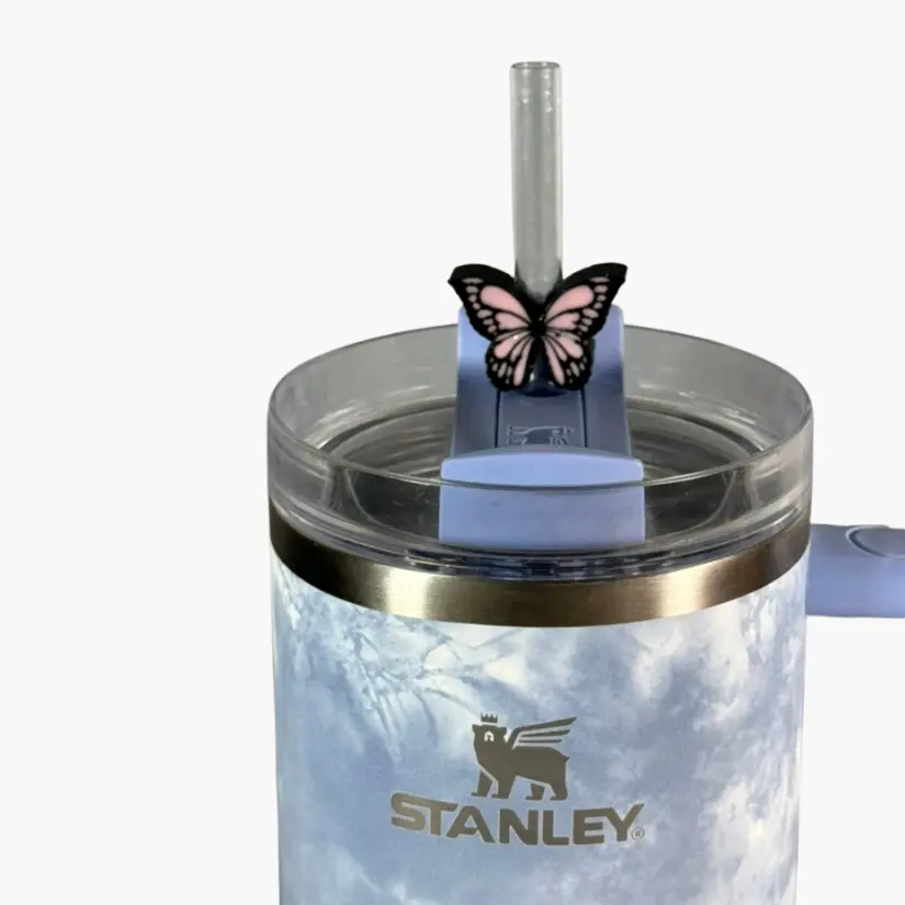 Straw Stanley ButterFly Charms Accesories