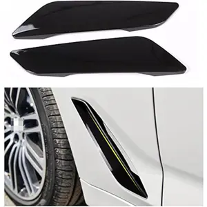 Side Wing Air Vent Hood Intake Fender Cover Trim for  5 Series G30 2017 2018 2019 2020 2021 2022 2023 Exterior Accessories