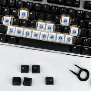 Mechanical Keyboard Replacement Blue Switches, 3 Pin Clicky 50gf Accurate Typing Dustproof for LED Gaming Keyboard 3D Prints