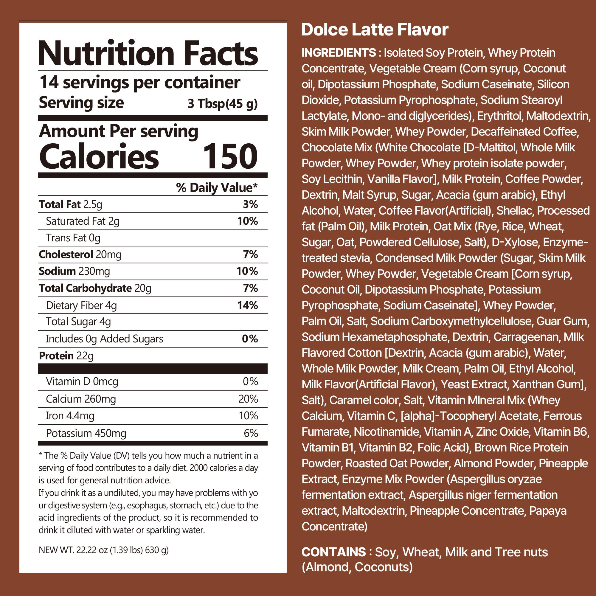 [Fullight Official] Flimeal Protein Shake – High in American-Made Protein, Low Sugar, Keto-Friendly Meal Replacement with Crunchy Protein Crisps, 22.22oz, 14 Servings Drink Mix Pre Workout Drink