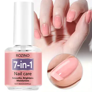Rozino 7-In-1 Multi-Effect Nail Oil 16ML, Nourishing Moisturizing Formula, Smoothen Nails, Brighten Color, Strengthen Nails, Travel-Friendly