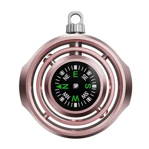 Stress Relief Compass Spinner – Anxiety & ADHD Relief, Outdoor Fun, Portable & Stylish Design, Reliable Navigation Tool, Versatile Appeal, Gift Idea for All Ages
