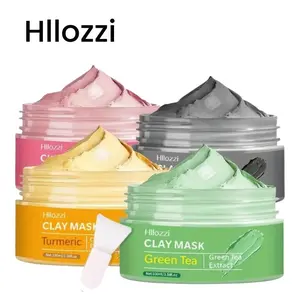 3 in 1 Clay Mask, Deep Cleansing & Oil Control Facial Mask, Exfoliating Brightening Clay Mask, Moisturizing Facial Skin Care Product for Women & Men
