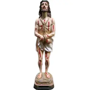 Sangre de Cristo Estatua 8", 12" and 16" Inches Tall Jesus Christ Catholic Faith Brand New Religious Decor Standing Ornaments