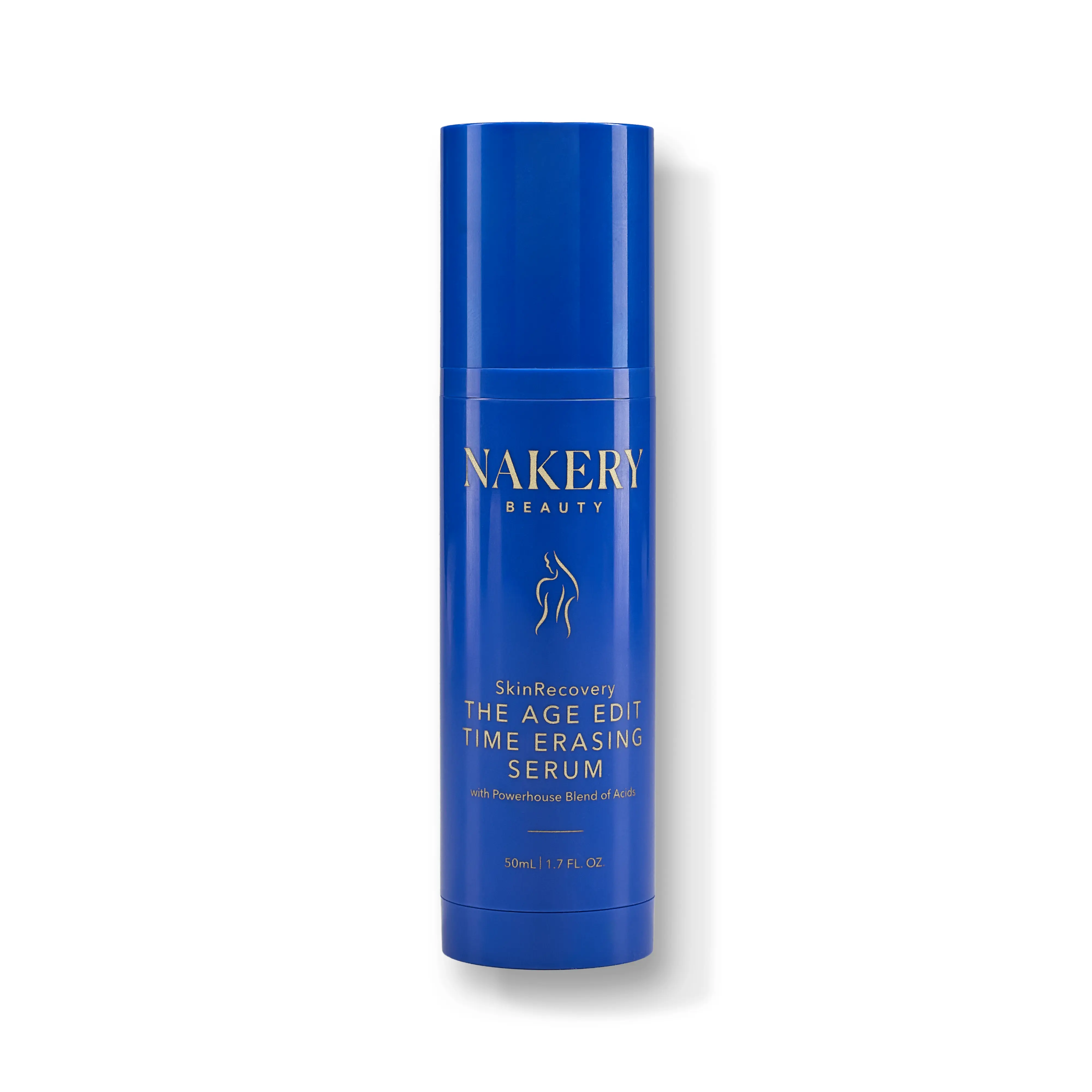 Nakery Anti-Aging Time Erasing Serum with Argireline, Firming & Brightening Multi-Acid Blend for Wrinkles and Dark Spots, 115g, Anti Aging Cosmetics, Moisturizing, Hyperpigmentation Treatment