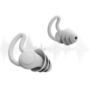 Anti-Noise Soft Sleep Earplugs, Noise Reduction Ear Plugs for Sleeping, Snoring, Travel, Study & Work, Comfortable Reusable Hearing Protection, Perfect for Light Sleepers & Night Shift