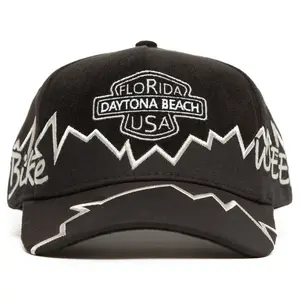 Bike Week Black & Silver Snapback Hat