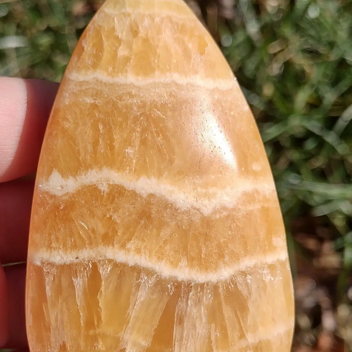 Yellow Calcite Crystal Freeform