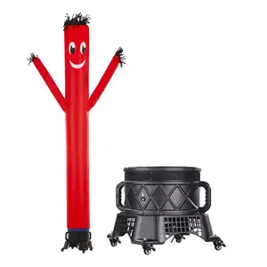fathersdaygift VEVOR Inflatable Tube Man Set, 20 ft Tall, Wacky Waving Inflatable Dancing Tube Guy with 1 HP Blower, PP Shell IPX3 Waterproof Blower Fan, for Outdoor Advertising Business Store Party