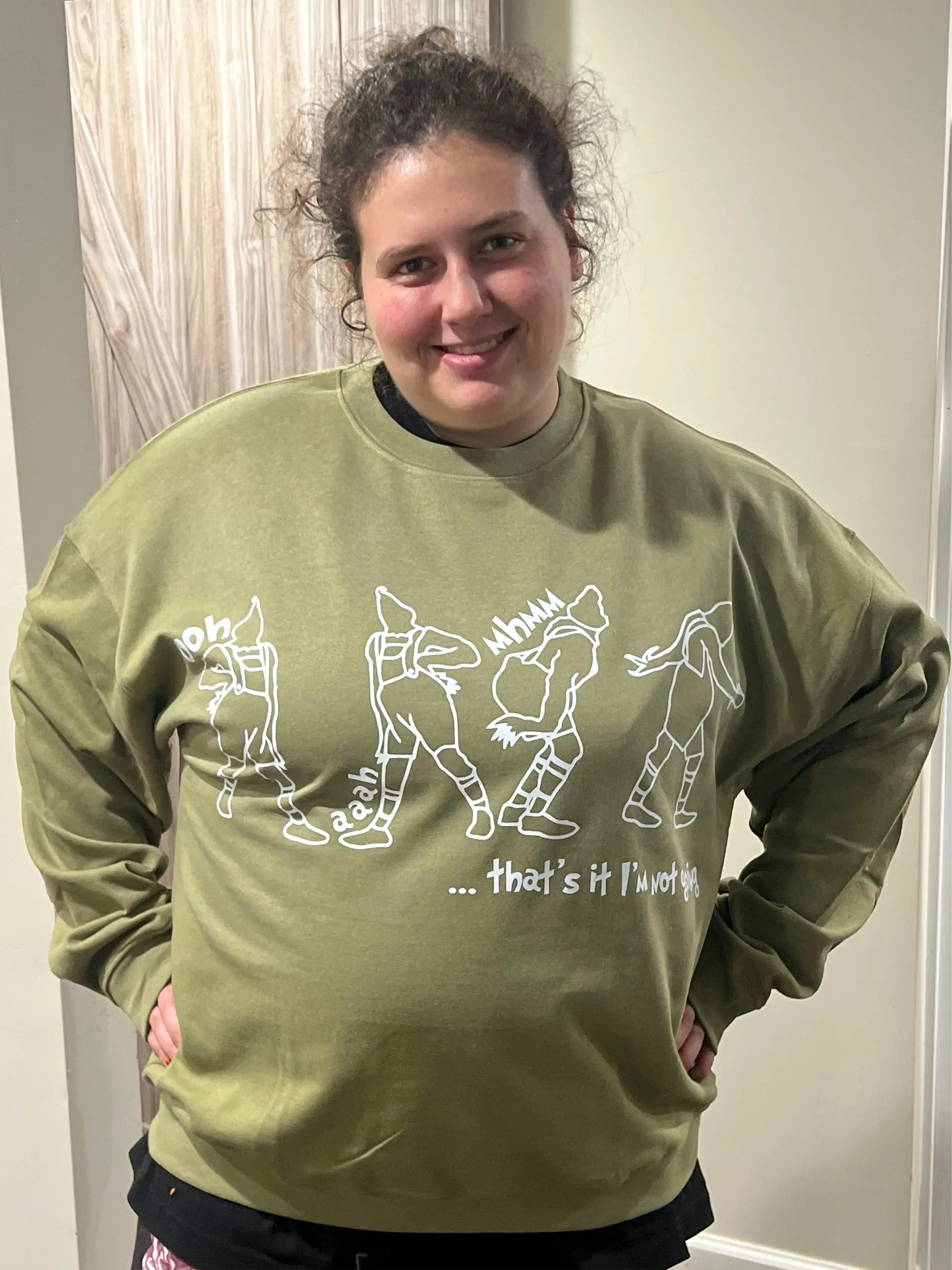 Grinchmas Unisex Sweater (Moss)