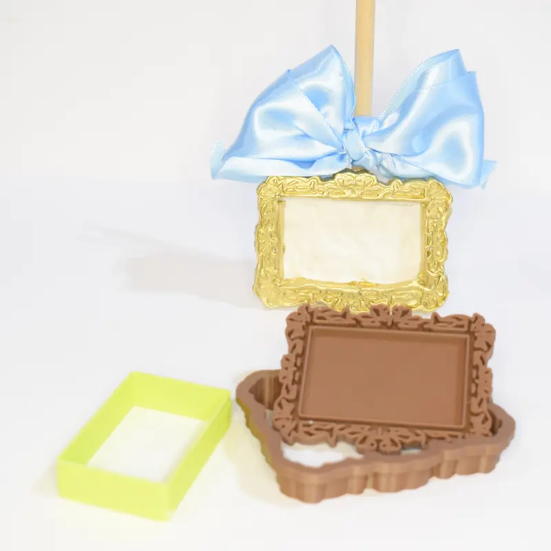 Different style frame cutter and stamps