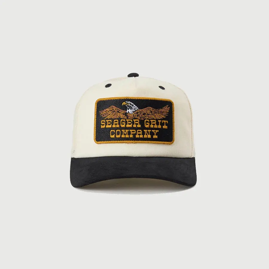Seager Big Rick Trucker Snapback - 'Cream/Black'